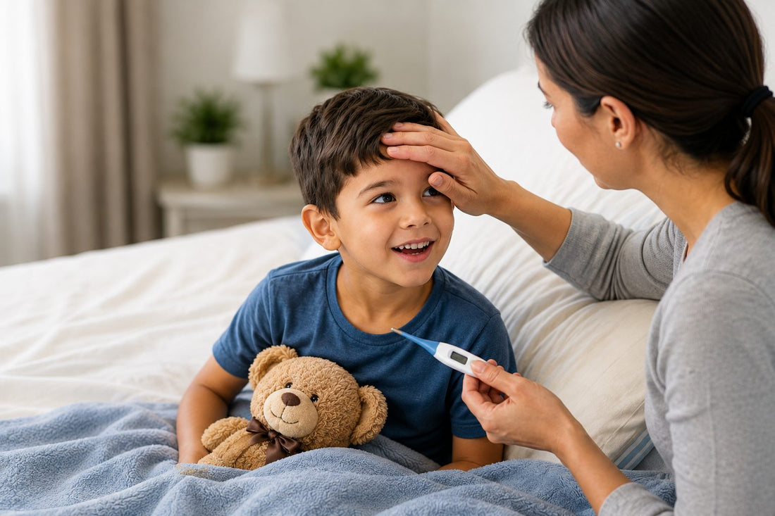 High Fever in a Child but Acting Normal: Should You Worry?