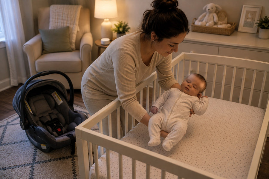 Is It Safe for My Baby to Sleep in a Car Seat, Swing, Bouncer, or Stroller?